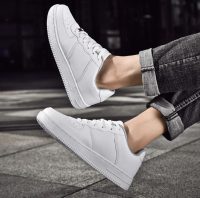Adidasi barbati casual albi 12169 N10-2