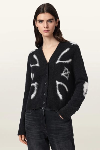 AllSaints  cardigan pentru femei cu lână CHARM