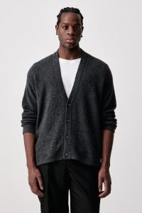 American Vintage  cardigan pentru bărbați cu amestec de lână