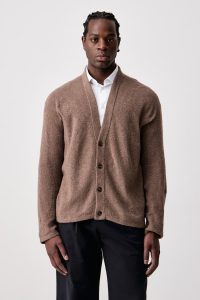 American Vintage  cardigan pentru bărbați cu amestec de lână