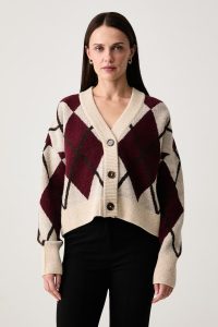Barbour  cardigan pentru femei cu lână Harleigh
