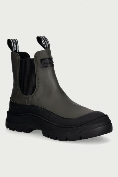 Barbour  ghete scurte cu platformă pentru femei din piele Harriety
