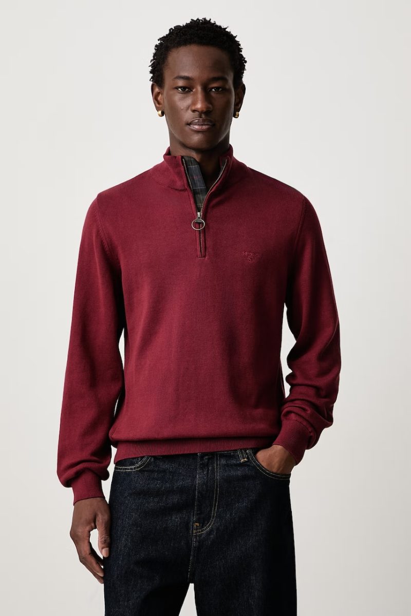 Barbour  pulover pentru bărbați din bumbac ESSENTIALS