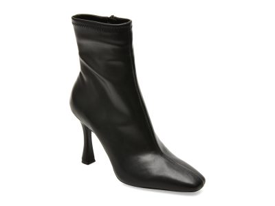 Botine elegante ALDO negre, RANABELILA 001, din piele ecologica