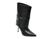 Botine elegante FLAVIA PASSINI negre, AC6504, din piele naturala