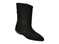 Botine EPICA negre, 5005116, din piele intoarsa