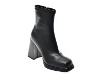 Botine FLAVIA PASSINI negre, AC6513, din piele ecologica
