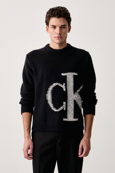 Calvin Klein Jeans  pulover pentru bărbați din lână
