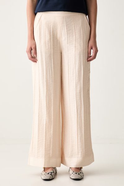 Calvin Klein  pantaloni pentru femei cu vâscoză