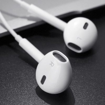 Casti audio cu microfon Lightning White pentru iphone 6/7/8/XS/11/12/13   CU8 N8-5