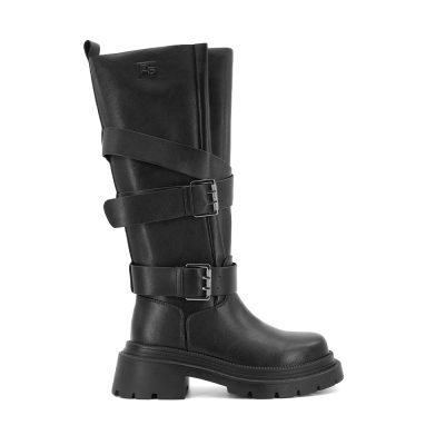 Cizme biker femei Enzo Bertini Premium Collection negre 1122DCALESSIAN