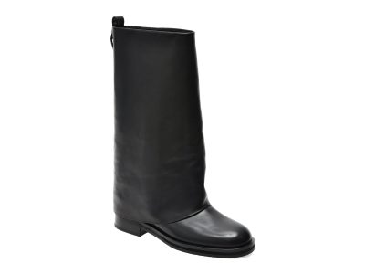 Cizme EPICA PREMIUM negre, 1852, din piele naturala