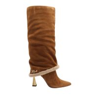Cizme femei Karl Lagerfeld Debutante Winter Fold maro 2052DC32082VM