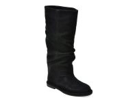 Cizme FLAVIA PASSINI negre, ATC498, din piele intoarsa