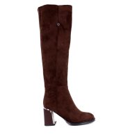 Cizme inalte cu toc femei Solo Donna maro 1162DC0117VM