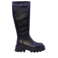 Cizme tip biker femei Enzo Bertini negre din piele 1112DC1159N