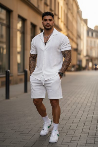 Compleu de vara camasa + pantaloni C333A 122-4