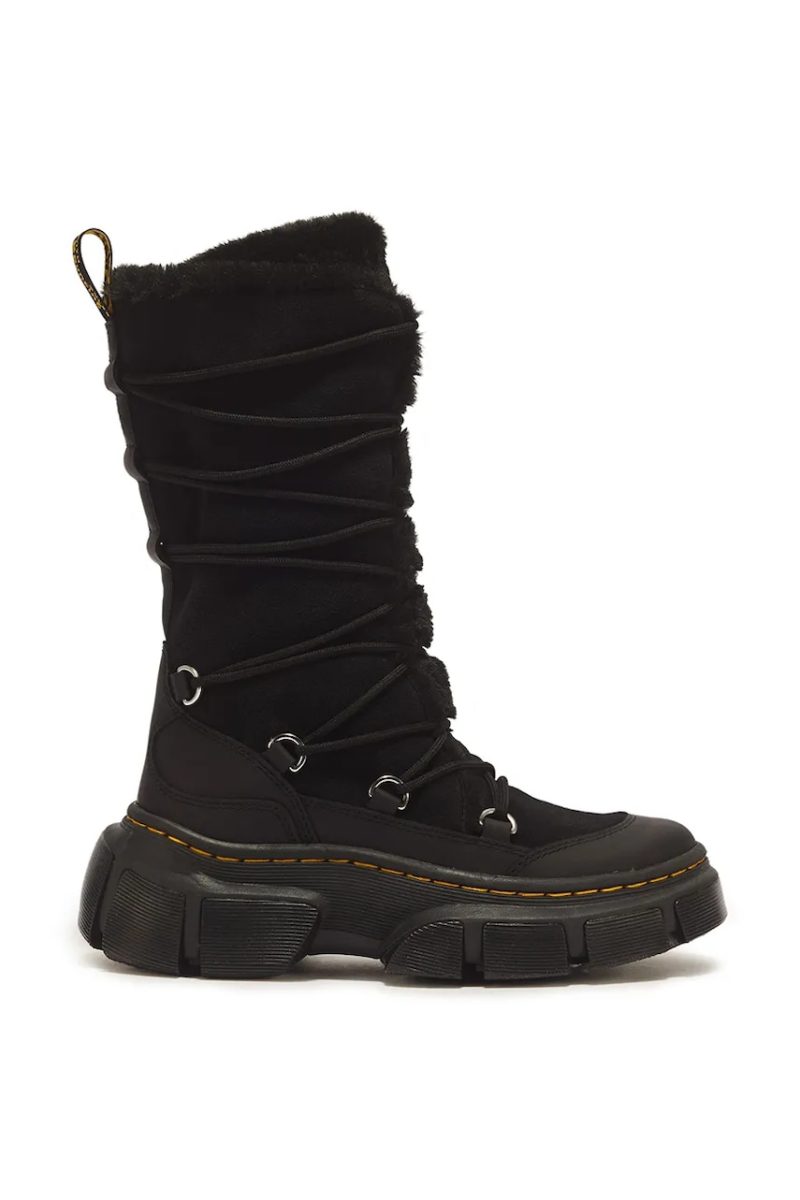 Dr. Martens  cizme pentru femei din piele DMXL 6 Tie Fur