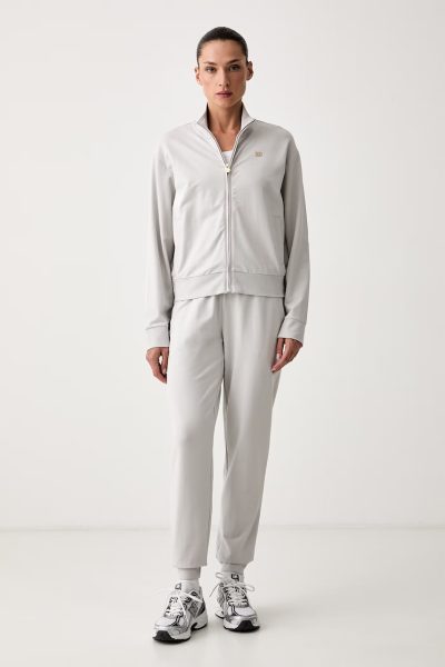 EA7 Emporio Armani  compleu de trening pentru femei, din bumbac cu elastan