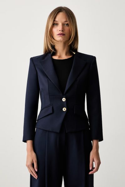 Elisabetta Franchi  sacou pentru femei cu lână