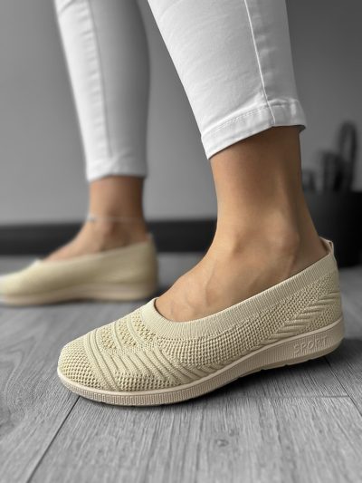 Espadrile dama casual bej  CL15 T54-3