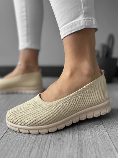 Espadrile dama casual bej CL16  T54-3