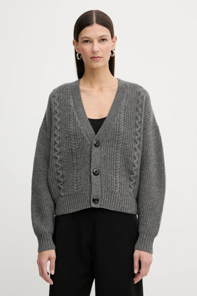 G-Star  pulover de lână Cable cropped cardi