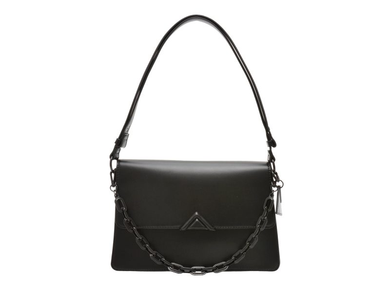 Geanta ALDO neagra, LUXEBAG 008, din piele ecologica