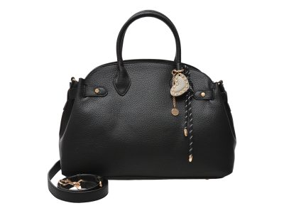 Geanta CALL IT SPRING neagra, MEDUSIA 001, din piele ecologica