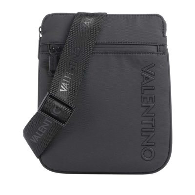 Geantă crossbody  bărbați Valentino Axel neagră cu logo 1982BGEAVBSA8O05N