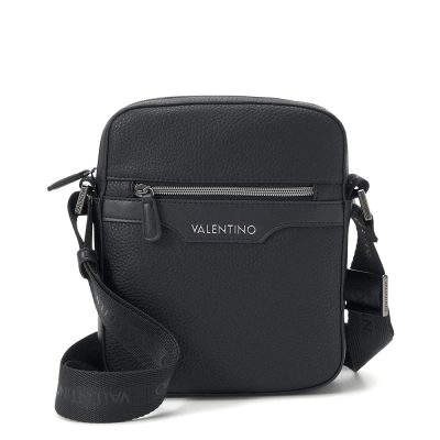 Geantă crossbody  bărbați Valentino Efeo neagră cu logo 1981bgeavbs7o920n
