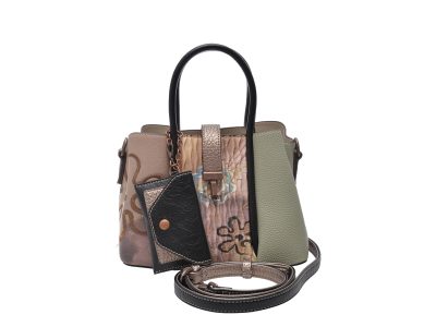 Geanta GRYXX &amp; JANET DENESE multicolor, J150A, din piele ecologica