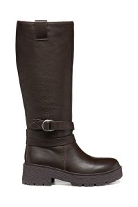Geox  botine cu toc jos pentru femei din piele D EIVETTE