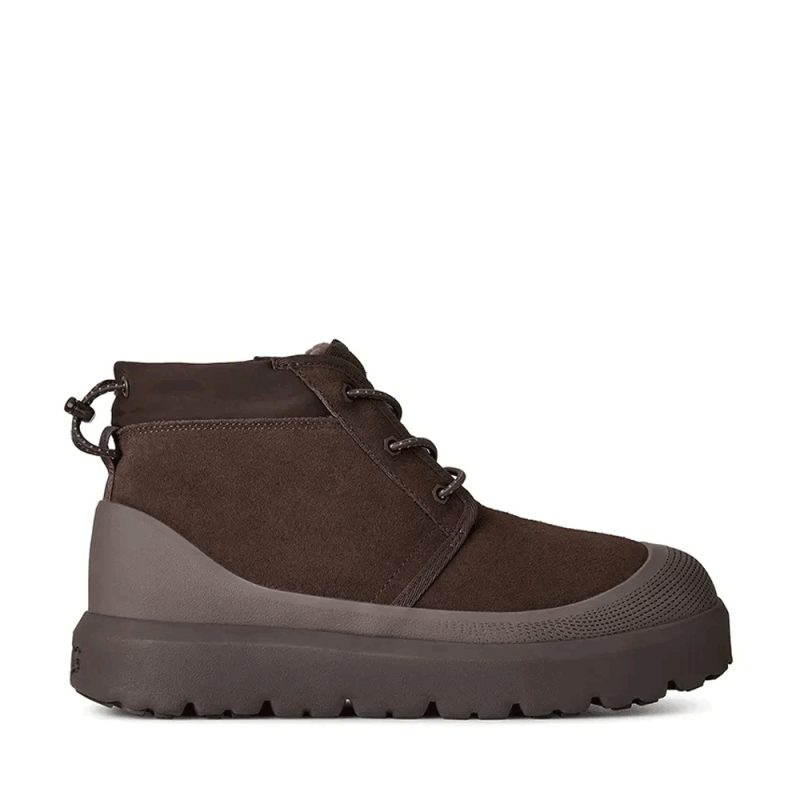 Ghete bărbați UGG Neumel Weather Hybrid dusted cocoa din piele întoarsă 2392BG1143991VM