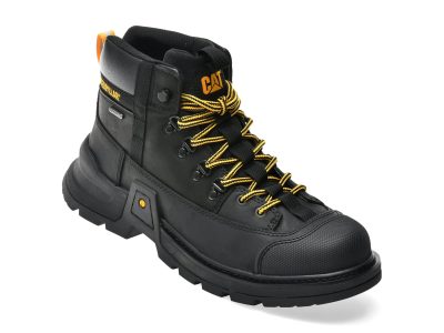 Ghete CATERPILLAR negre, COLORADO EXPEDITION HIKER, din piele naturala