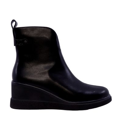 Ghete cu platformă femei Luca di Gioia negre din piele 3842DG030N