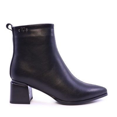 Ghete cu toc femei Luca di Gioia negre din piele 1262DG7641N