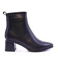 Ghete cu toc femei Luca di Gioia negre din piele 1262DG7641N