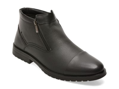 Ghete elegante BITE THE BULLET negre, 95352, din piele naturala