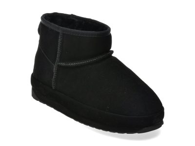 Ghete EMU negre, W13206, din piele intoarsa