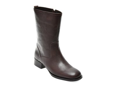 Ghete EPICA PREMIUM maro, 608B, din piele naturala