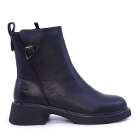 Ghete femei Benvenuti negre din piele 1272DG2529N