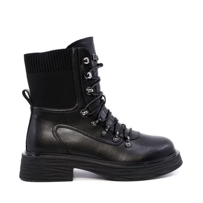 Ghete femei Enzo Bertini negre  din piele naturală  1110DG3576N