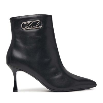 Ghete femei Karl Lagerfeld Sienna negre din piele 2052DG32745N