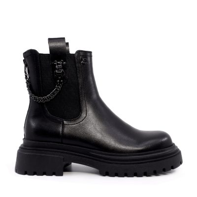 Ghete femei Luca di Gioia negre din piele  1158DG4631N
