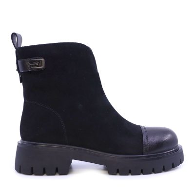 Ghete femei Luca di Gioia negre din piele 1292DG1116VN