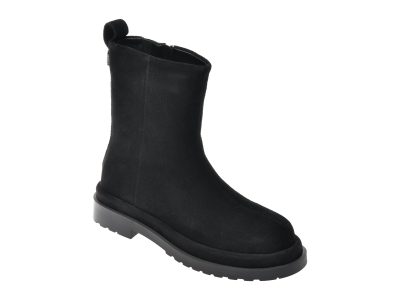 Ghete FLAVIA PASSINI negre, AC6409, din piele intoarsa