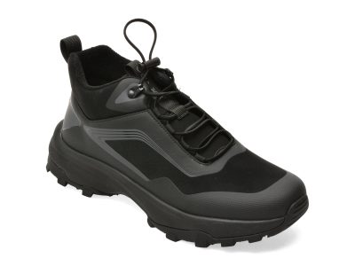 Ghete GRYXX negre, 33381, din piele ecologica