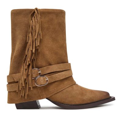 Ghete tip ciocată femei Steve Madden maro din piele 1462DCHadlyVM