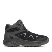 Ghete trekking bărbați Merrell Yokota 3 Mid GTX, negre din piele 3990BGT38479N